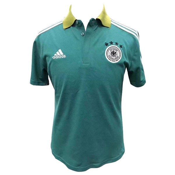 Polo Alemania 2018 Verde Blanco